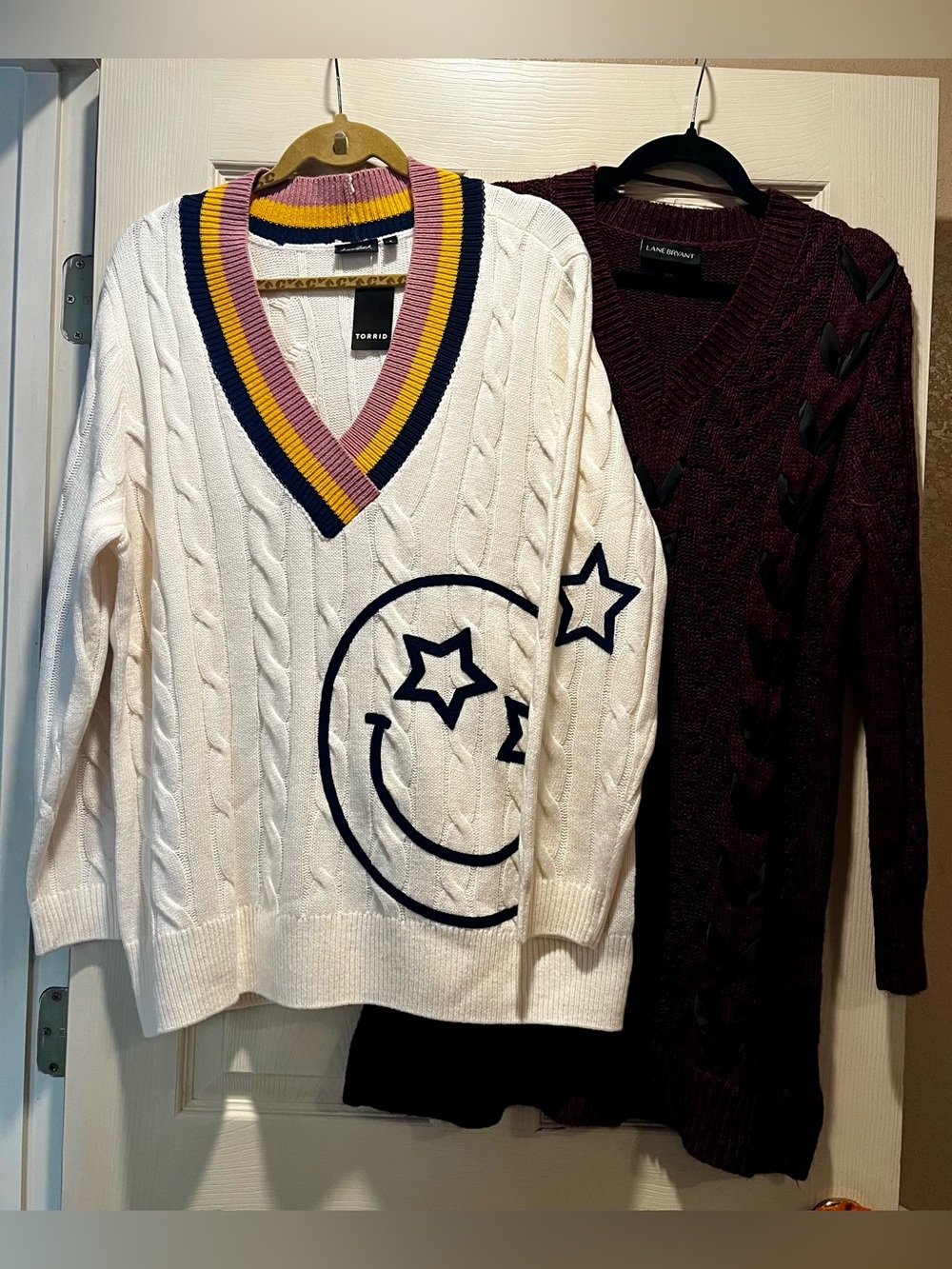 Two Sweaters- Torrid & Lane Bryant